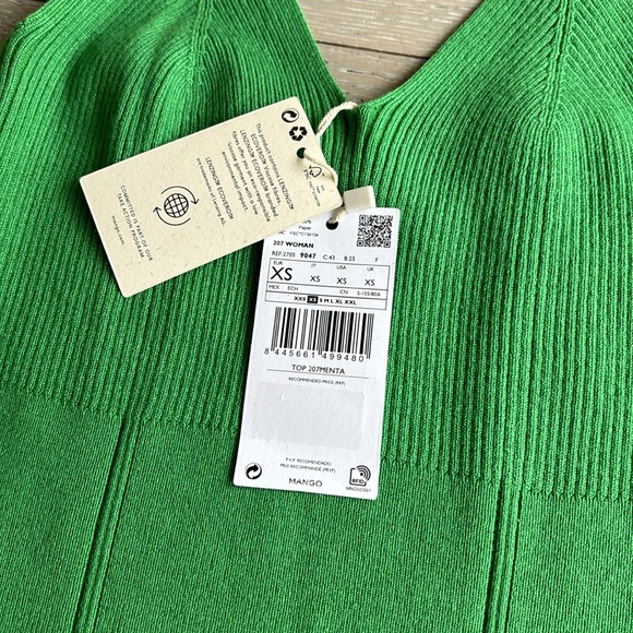 Mango ribbed knit tank - Picture 6 of 8